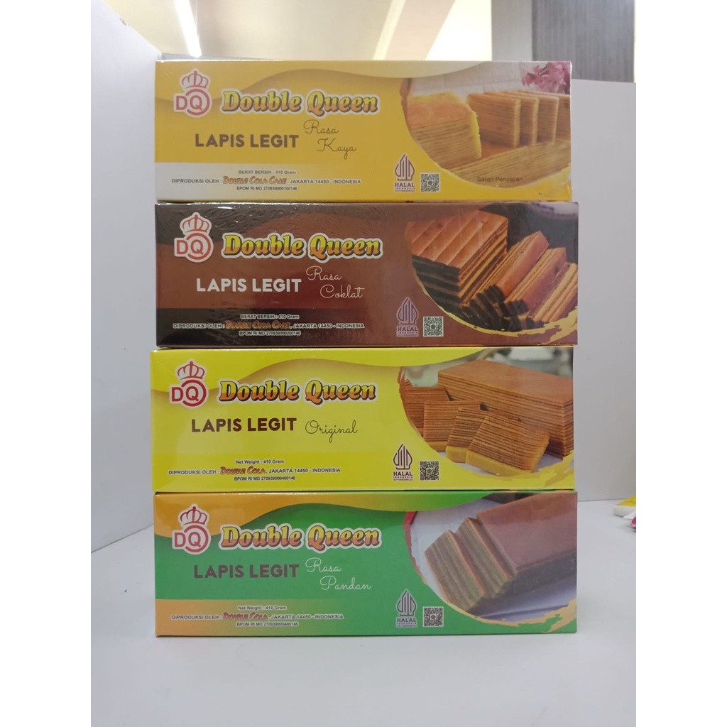

Double Queen Lapis Legit 410Gr