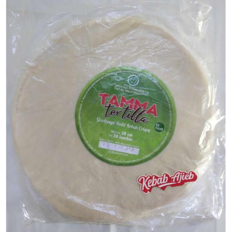 

TAMMA Tortilla Mini 20cm , Kulit Kebab