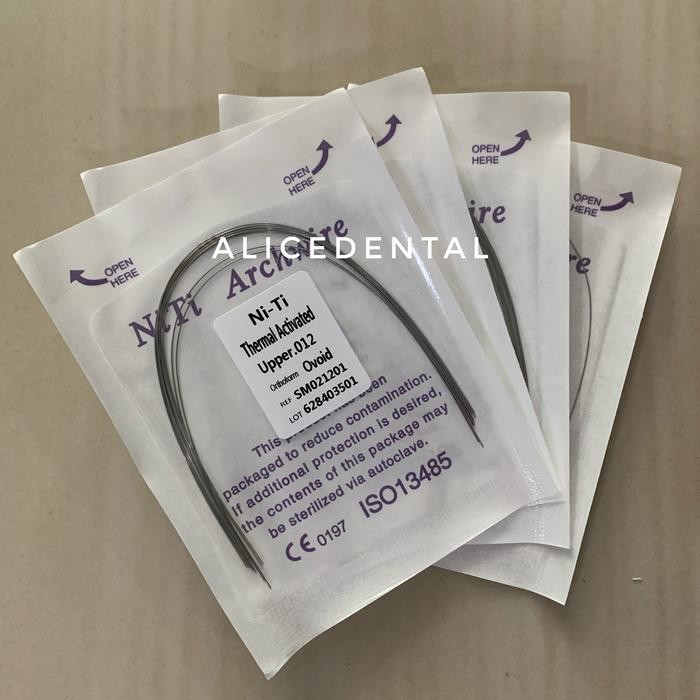Dental Kawat Gigi Wire Ortho Recta Rectangle Stainless Steel Ss Behel
