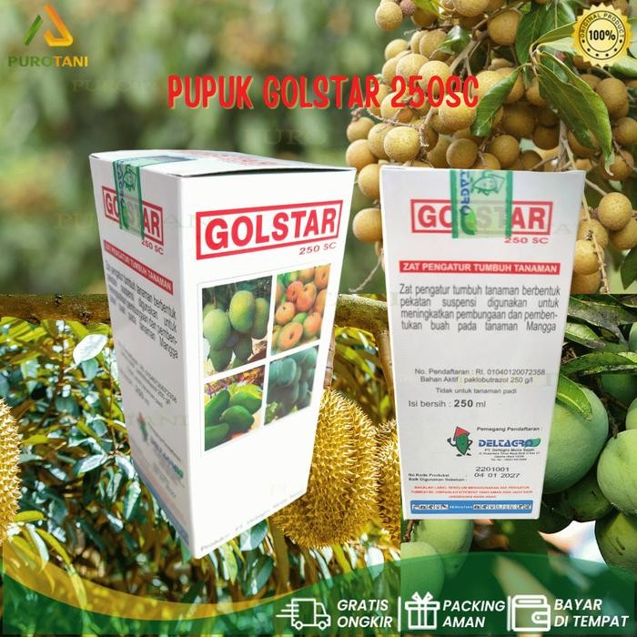 Pupuk ZPT GOLSTAR 250 SC Paclobutrazol