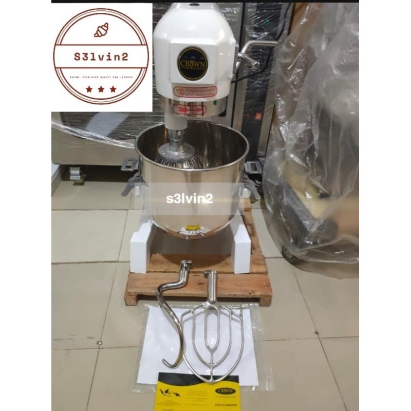 Official Mixer 15 Liter Planetary roti, donat dan kue