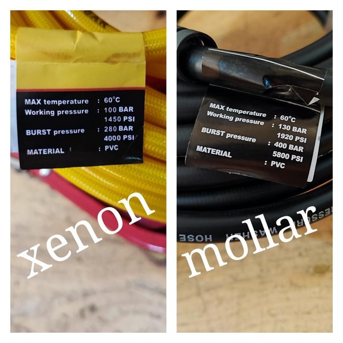 kehi selang jet cleaner high pressure washer hose 25m MOLLAR 25 meter