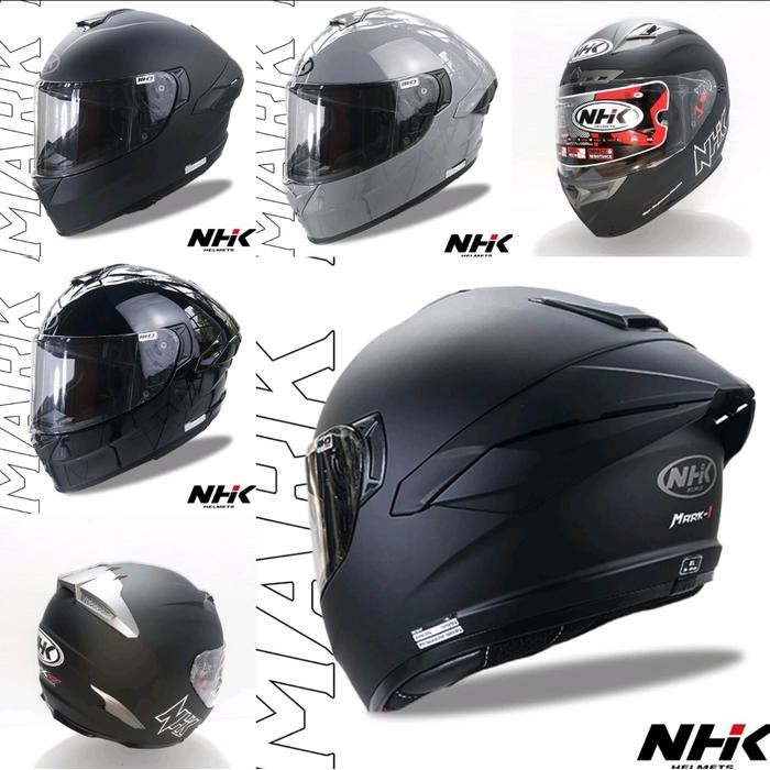Terlaris Helm Nhk Rx9 Solid Black Doff / Nhk Rx-9 Black Doff Ongkir Termurah