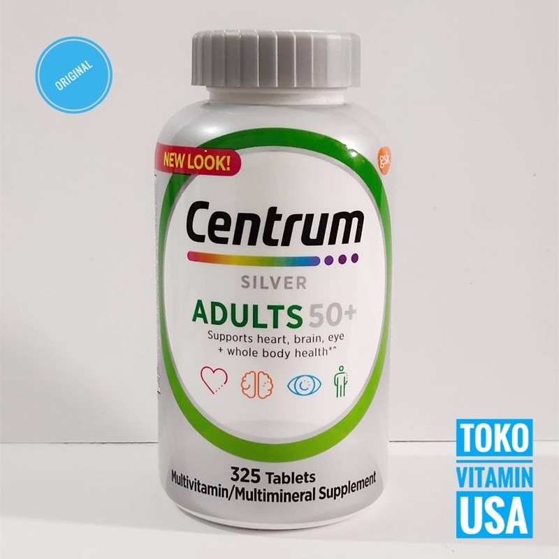 Centrum Sier Vitamin Centrum Sier Vitamin Adults 50+ 325 Tablets