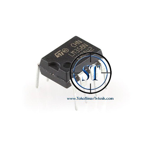 [YE] IC DIP LM 358 LM358 LM358N LM 358N Op-Amp LM 358 Dual Operational Amplifier