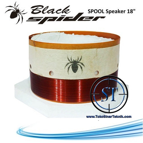 [YE] Spool Voice Coil Blackspider Spul Speaker 18 inch Spol Black Spider 18 SB 401 VC 99.2 MM 18"