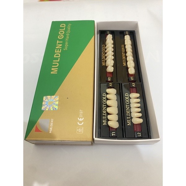 Gigi Muldent Gold Fullset Keramik Berkualitas