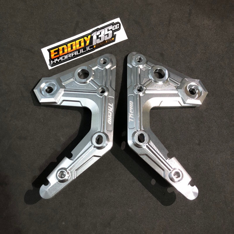 Ready Stock Breket Kuping Lampu Rx King Tk Pro Silver - Breket Kuping Lampu Oval Rx King Tk Pro