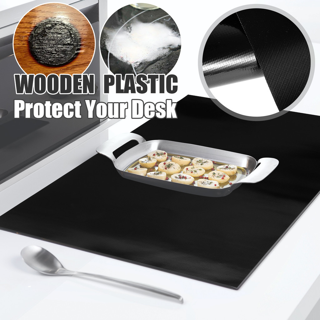 Penutup Kompor Induksi Alas Silikon Alas Penutup Kompor Listrik Antilengket Besar Alas Penutup Atas 