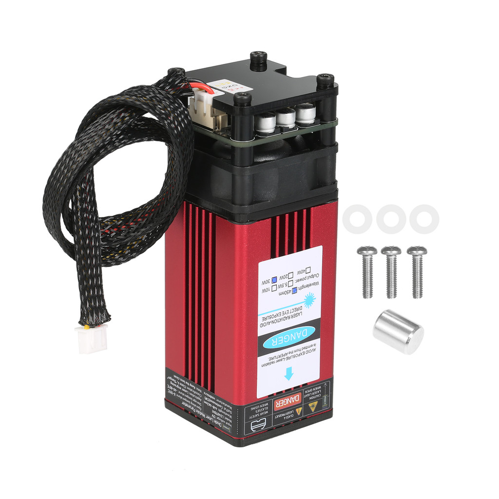 5.5W 10W 20W 30W 40 80W Modul Pengukir Laser Kepala Laser untuk Mesin Ukiran Pemotong Laser Kayu Akr