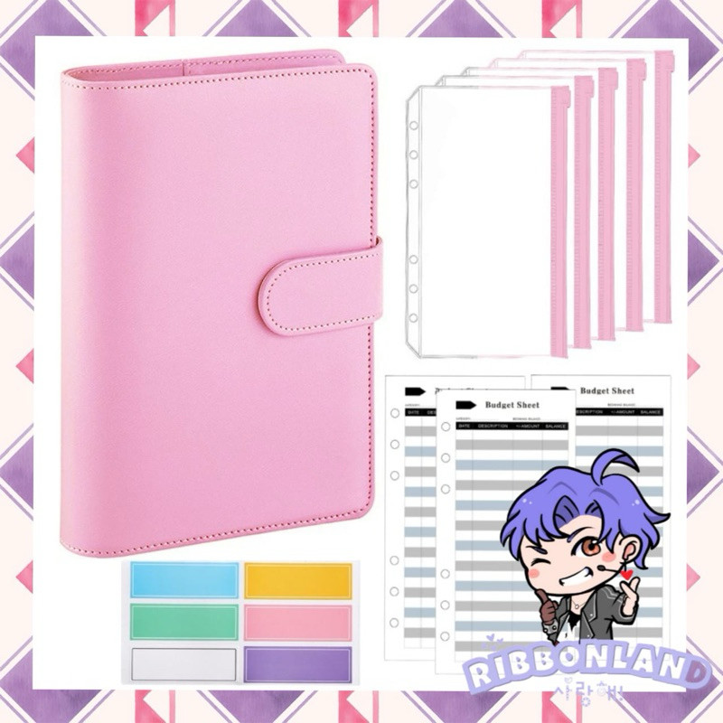 

Ready Stock Set Lengkap Binder A6 - 6 Ring Budgeting Planner Nabung Value Pack Murah Original