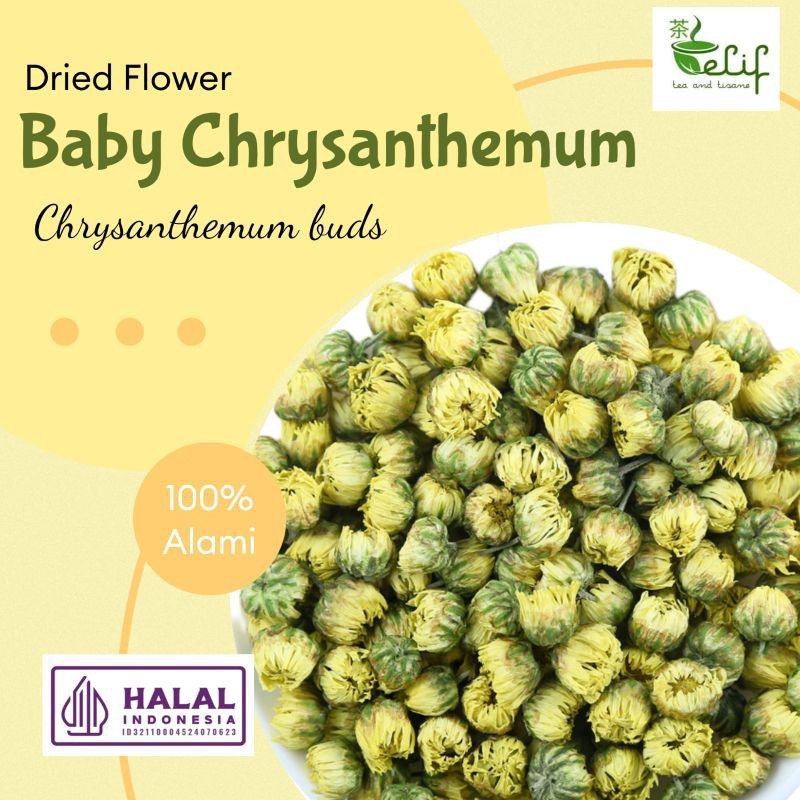 

ELIF TEA Baby Chrysanthemum Flower Tea : Teh Bunga Baby Crysanthemum [PREMIUM]