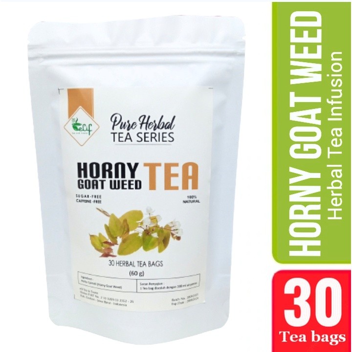 

ELIF TEA AND TISANE Horny Goat Weed Tea Epimedium Leaf 30 Tea Bag [PREMIUM]
