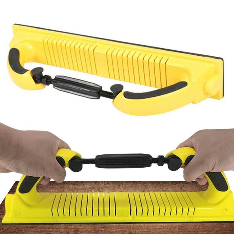 Alat Amplas Manual Sander Genggam Mesin Penggiling Pemoles Tangan Ekstraksi Debu Blok Pengamplasan u