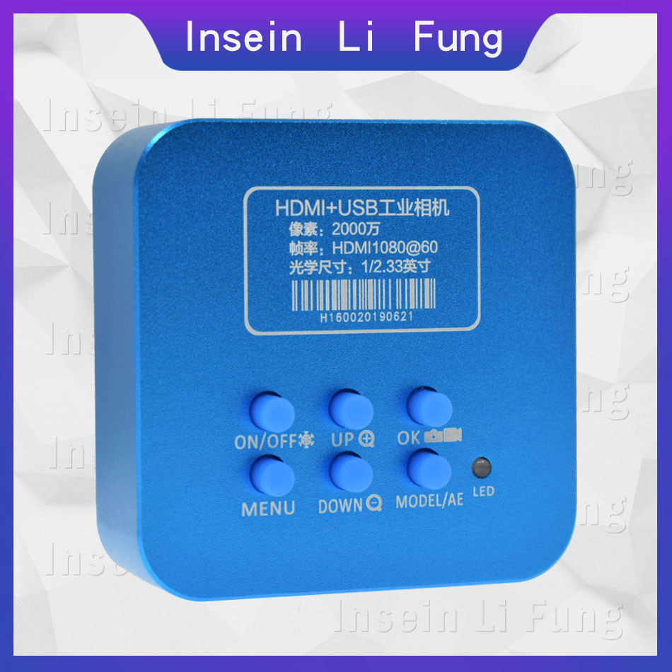 20MP Full HD 1080P 2K 4K 60FPS HDMI USB Industri Digital Elektronik Video Mikroskop Kamera Ponsel CP