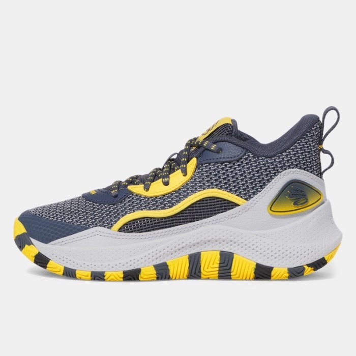 TERLARIS Sepatu Basket Anak Under Armour Curry 3Z 24 Gs Downpour Gray Original SALE