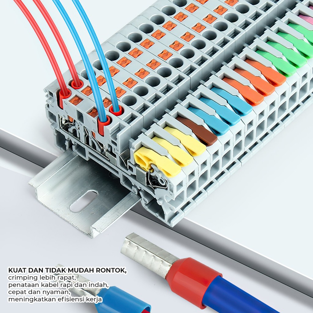 SKUN FERRULES TANG CRIMP SKUN 0,5 -10MM CRIMPING PLIERS KABEL LISTRIK-HSC8
