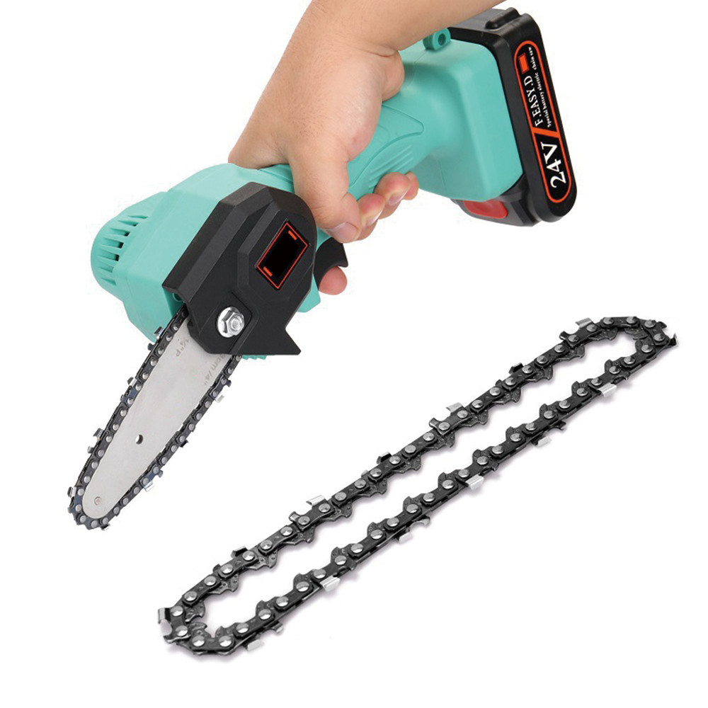 Mini Steel Chainsaw Chain Electric Saw Accessory Replacement Chain for Electric Pruning Saw Garden L