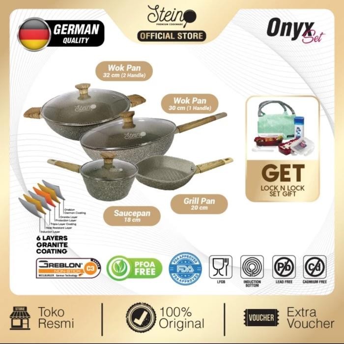 Stein Cookware - Paket Onyx