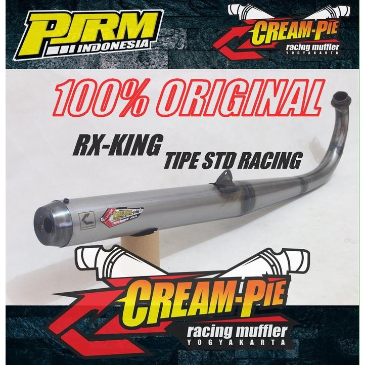 Knalpot Standar Racing Creampie Ori Untuk Rx-King