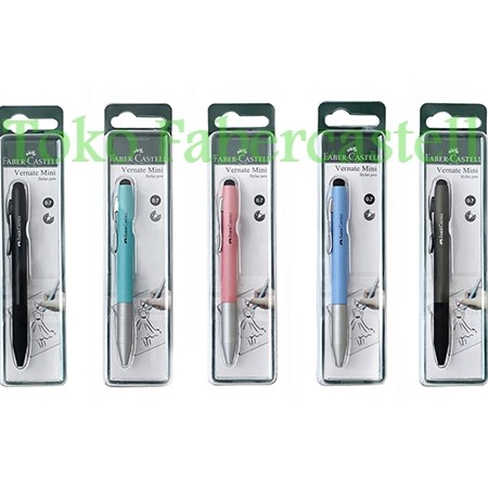 

Pulpen Faber Castell Mini Vernate II / Stylus Untuk Smartphone / Ukuran 0.7 MM