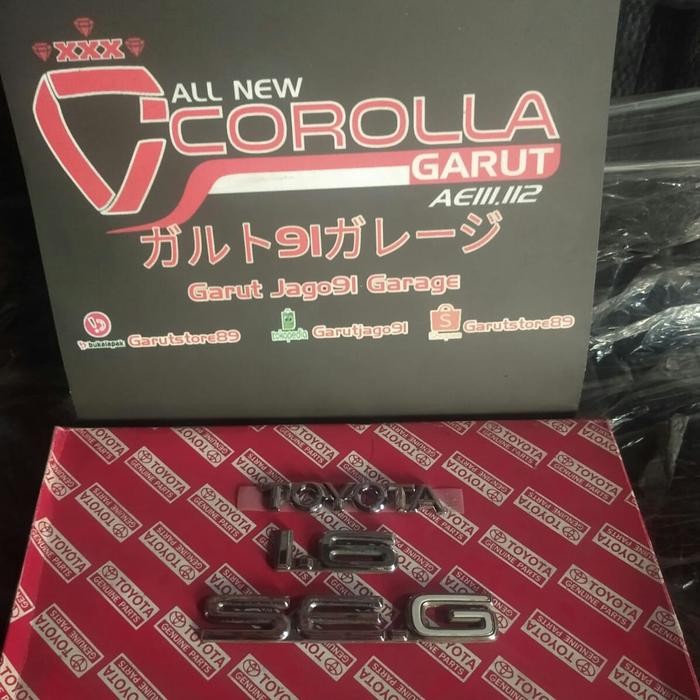 READY STOK emblem great corolla