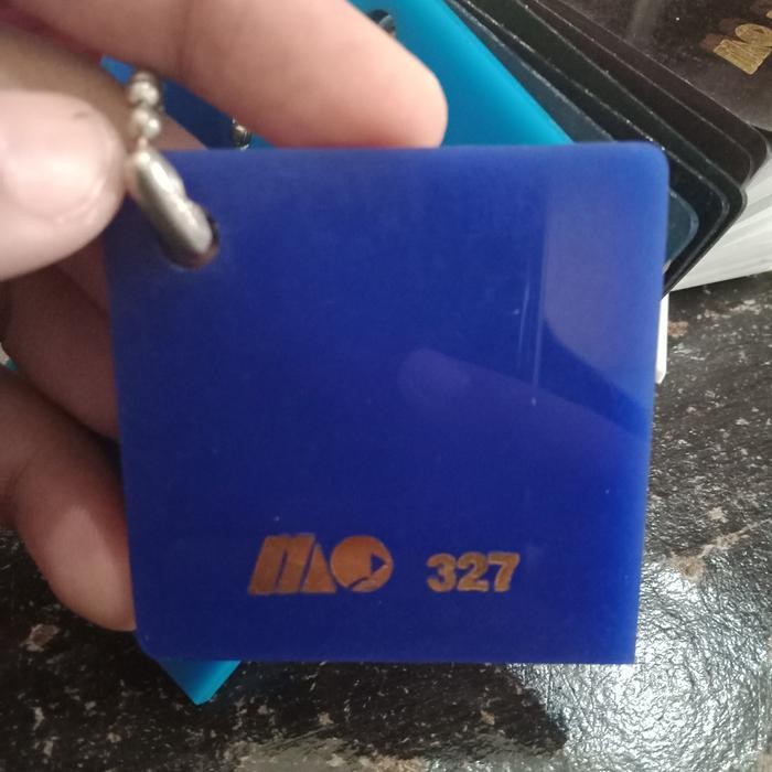 Akrilik Lembaran Biru 3Mm Uk 122X244 Terlaris