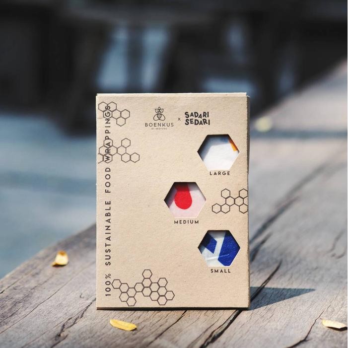 

Tkj - Boenkus Beeswax Wrap X Sadari Sedari Edition