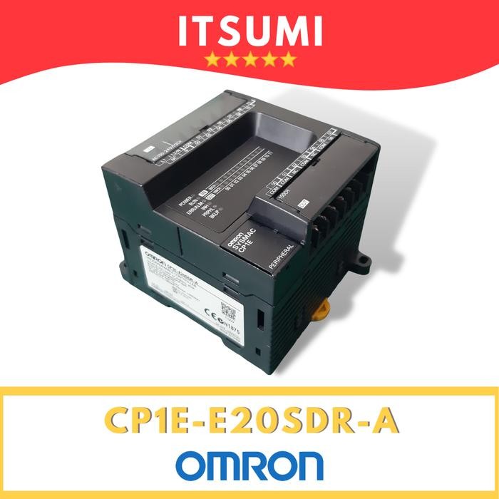 Plc Omron CP1E-E20SDR-A Plc Omron CP1EE20SDRA CP1E E20SDR A