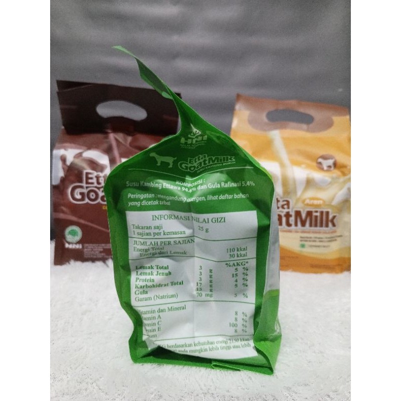 

Susu Kambing HNI 100% Dengan Rasa , Aren Dan Coklat