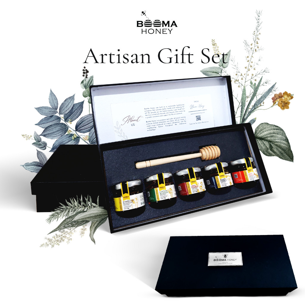 

Lovely Back - Artisan Gift Set BEEMA HONEY - Isi 5