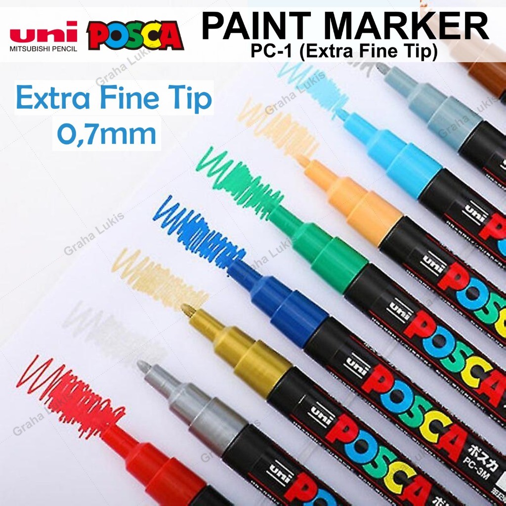

POSCA PC-1M Marker Pen (Extra Fine Point)