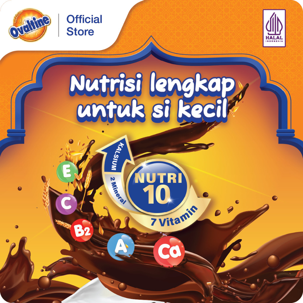

OVALTINE Classic Susu Bubuk Coklat 900g