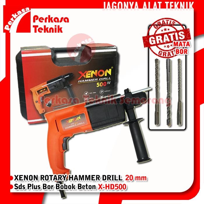 Xenon X-Hd500 Rotary Hammer Drill 2 Mode 20Mm Sds Plus Bor Bobok Beton