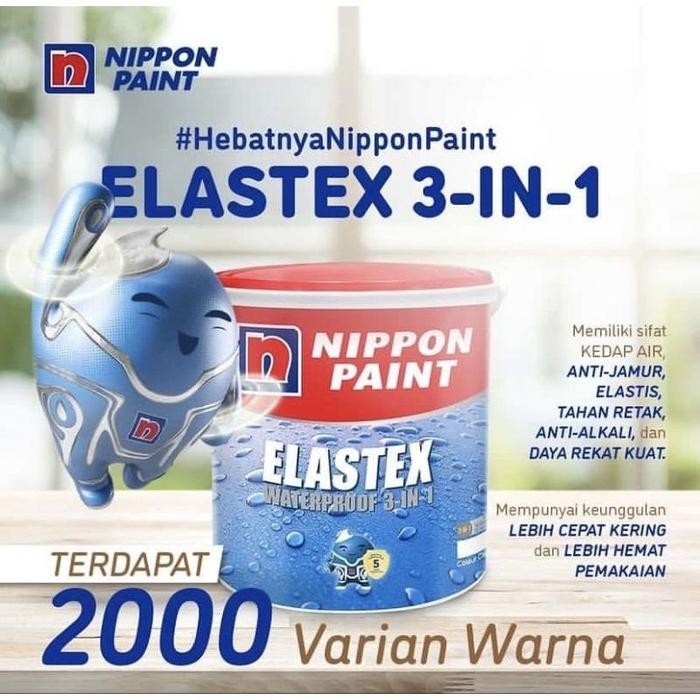 Nippon Paint Elastex Waterof 3in1 20kg