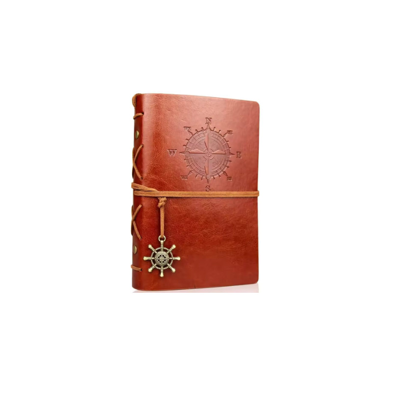 

Mr. Paper, Vintage Notebooks & Journals Binder Sketch Book Leather Soft Cover Replaceable Kraft