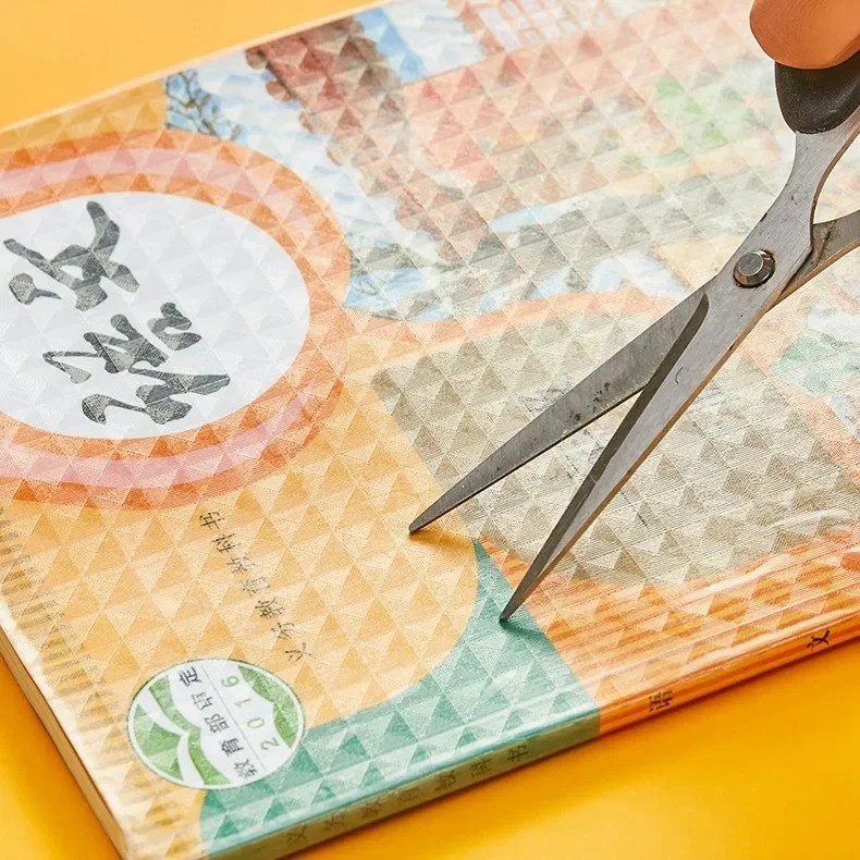 

10Pcs S/M/L Waterproof Book Wrapper Transparent Self-Adhesive Book Protective Covers For School