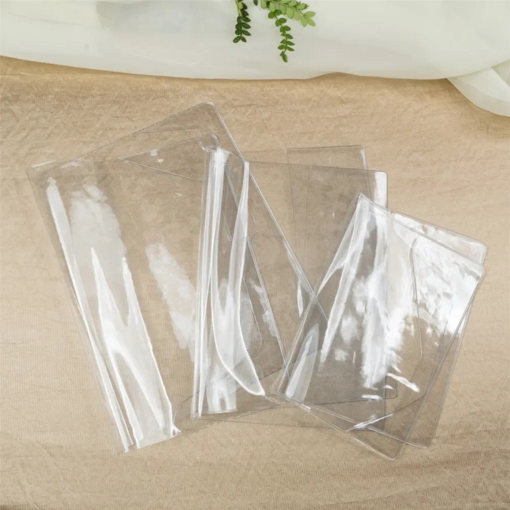 

A5/A6 Pvc Transparent Protective Sleeve Notebook Journals Planner Book Diary Protect Cover Notebook