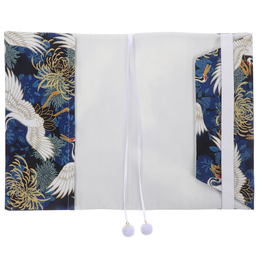 

Ledger Protective Cover Ornamental Book Cloth Sleeve Delicate Adjustable Creative Hardcover Covers