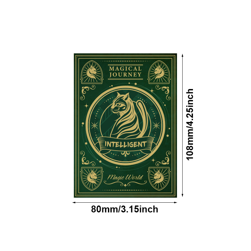 

Y2K Style Magic Academy Series Mini A7 Small Notebook Retro Style Magic Mini Portable Pockets