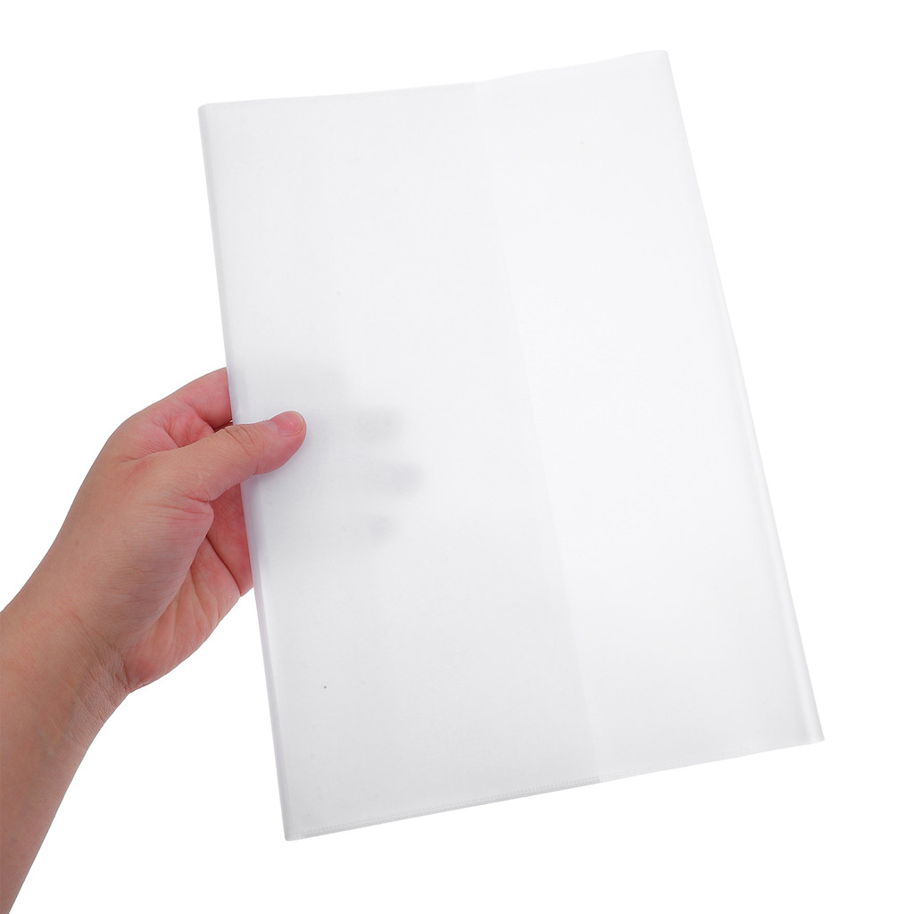 

5Pcs Waterproof Book Film Clear Plastic Cover For School Books Notebook Pp Material Protective
