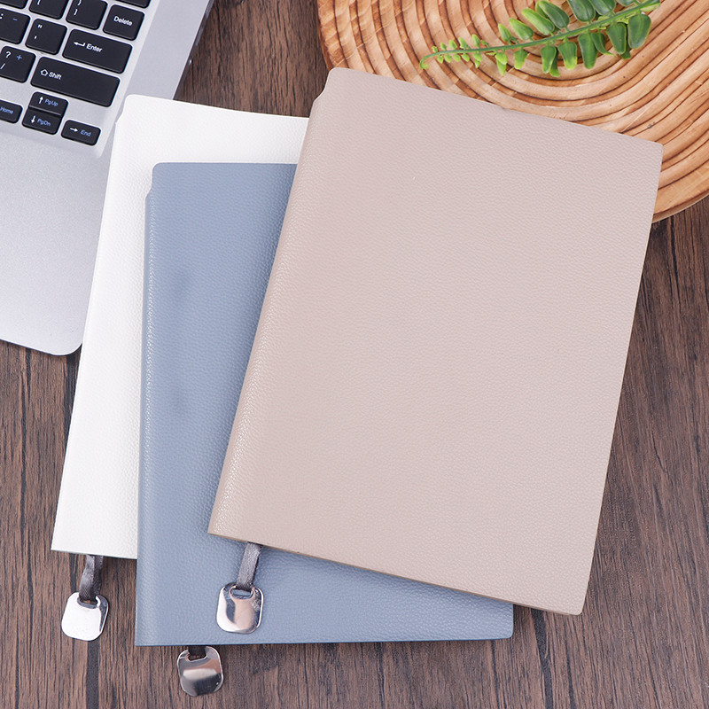

A5 Leather Notebook Set Thick Soft Imitation Leather Cover Business Diary Premium Office/Daily Use