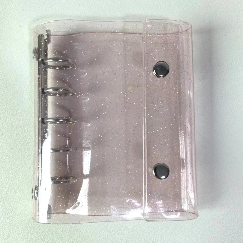 

M5 Glitter Colored Loose Leaf 5-Hole Candy Colored Binder Cover Journal Sketchbook Accessories Diary