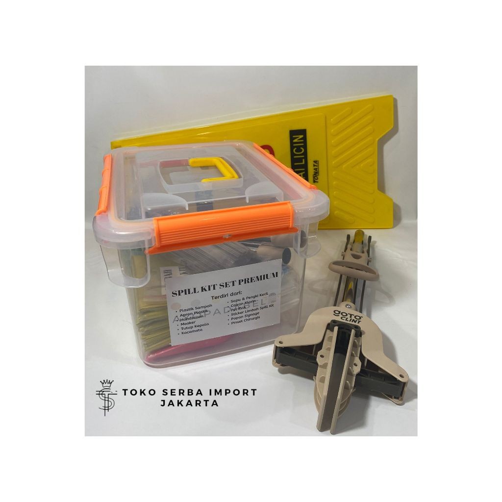 Bararoomkey_ Spill Kit/ Apd Rumah Sakit - Set Premium