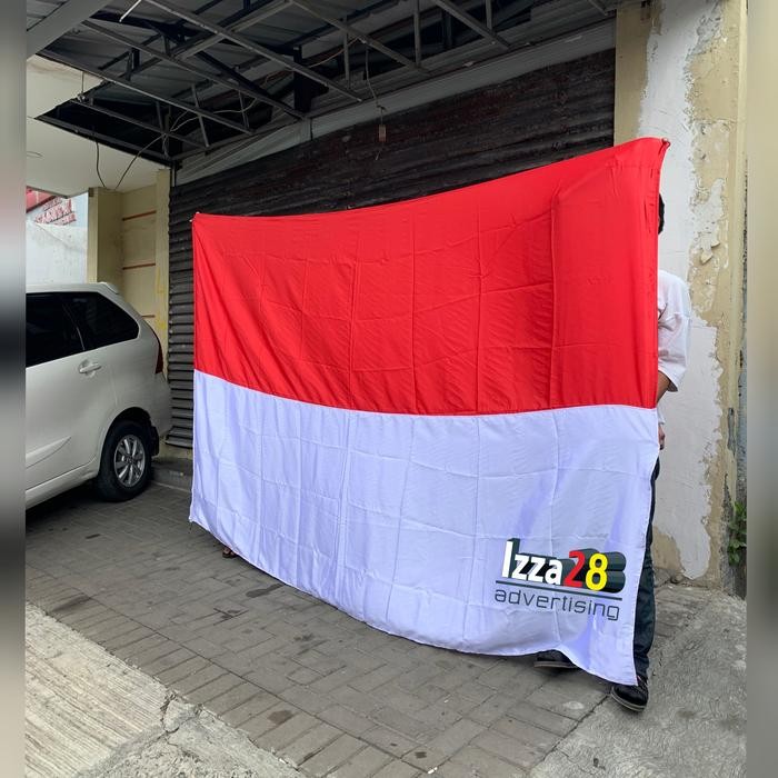 

Flagers - Bendera Merah Putih Bahan Satin Ukuran 200 X 300 Cm