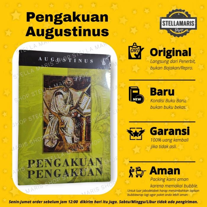 Pengakuan Augustinus - Buku Katekese Katolik Kanisius Gratisongkir