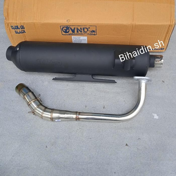 Knalpot Vnd Tsukigi Non Embos Vario 125/150 Lama(2017 Kebawah)