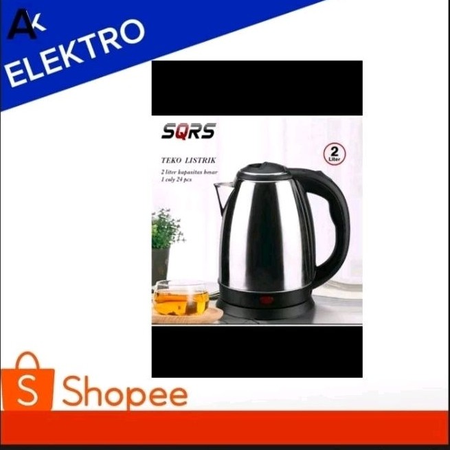 RB2233 Teko Listrik SQRS/ Ketel listrik 2liter / Teko Listrik Otomatis