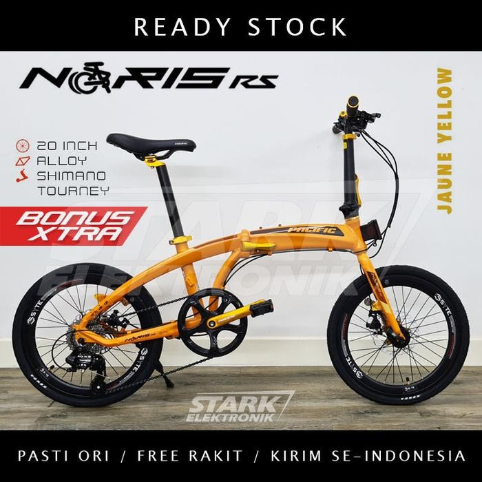Pacific Noris Rs 16 & 20 Inch Sepeda Lipat Folding Bike