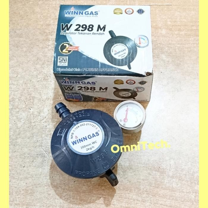 New` "SNI" Kepala Regulator Gas Meter LPG Elpiji 3kg & 12kg Tekanan Rendah